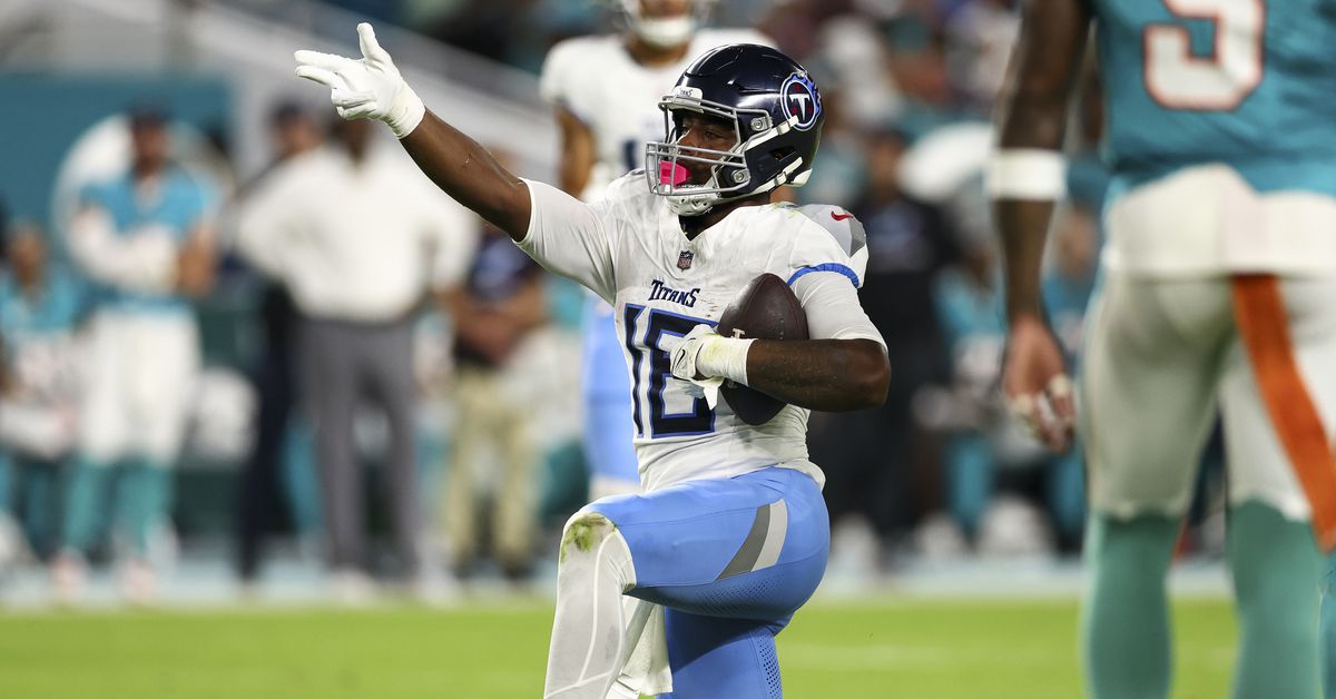 Titans WR Treylon Burks good to go start training camp