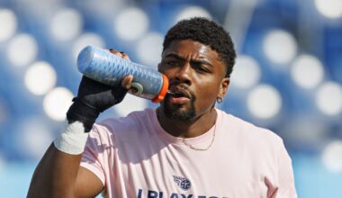 Treylon Burks likely breaks collar bone Titans