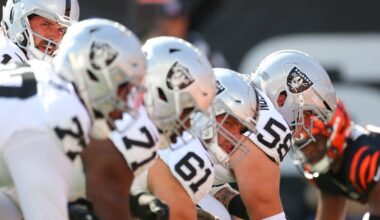 Raiders roster: Where does Las Vegas’ offensive line rank in AFC West?
