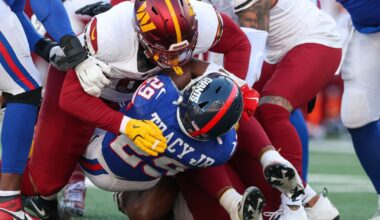 How Good Were the Commanders’ Interior Defenders at Stopping the Run and Pressuring the Passer in 2024?