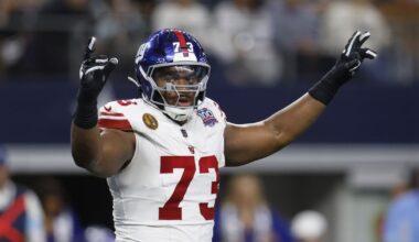 Giants’ Evan Neal is grateful for the opportunity at guard