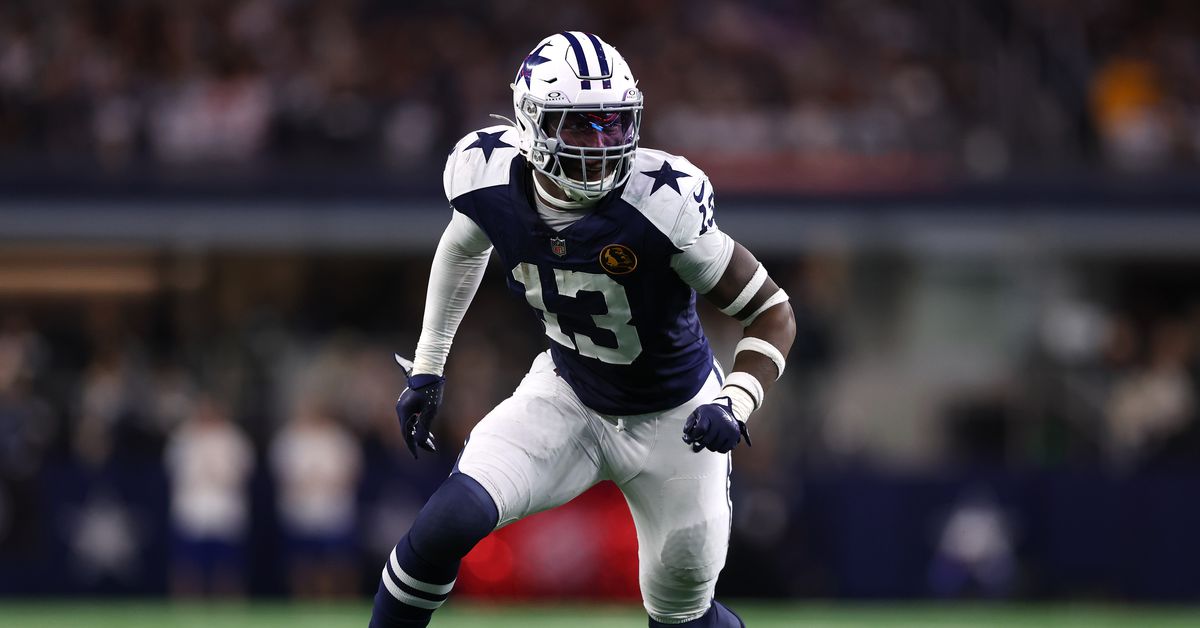 Dallas Cowboys LB DeMarvion Overshown ranked as a top ten linebacker