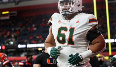 New York Giants pick No. 2, take offensive tackle in Matt Miller’s 2026 NFL mock draft