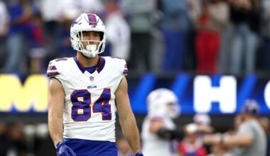 90 Buffalo Bills players in 90 days: TE Zach Davidson