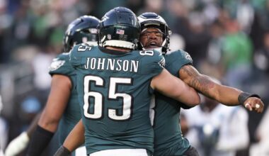 Nolan Smith credits Lane Johnson for his big leap in Year 2 with the Eagles