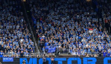 Will the atmosphere in Ford Field rival last year’s playoff run for the Detroit Lions?