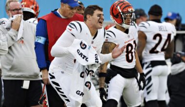 What position group is the most concerning for the Bengals entering training camp?