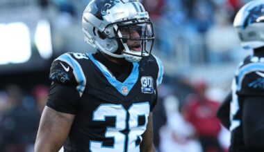 Transaction Roundup: Panthers waive OLB Amare Barno