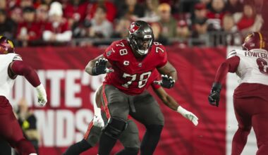 All-Pro Tampa Bay Buccaneers tackle Tristan Wirfs could miss Seattle Seahawks game