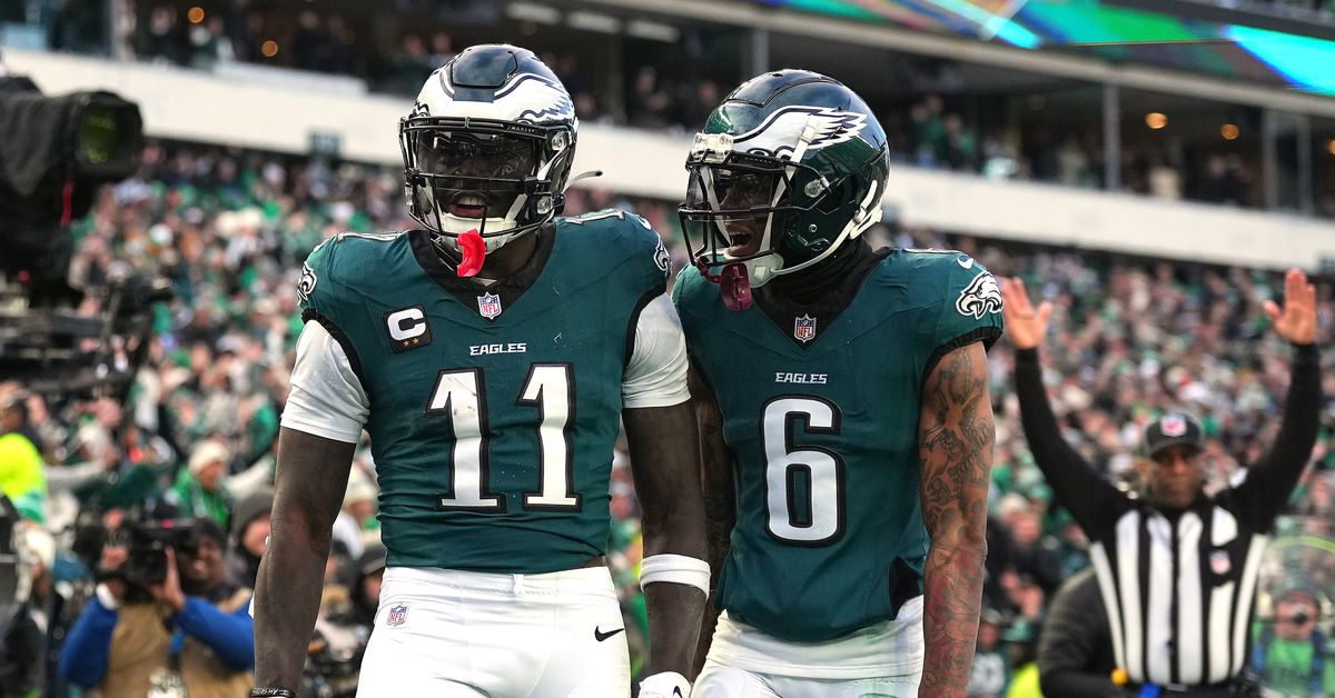 Eagles News: NFL insiders are underrating A.J. Brown and DeVonta Smith
