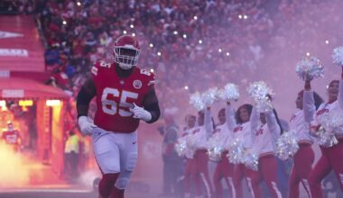 The guard market just moved, which doesn’t help the Elgton Jenkins holdout