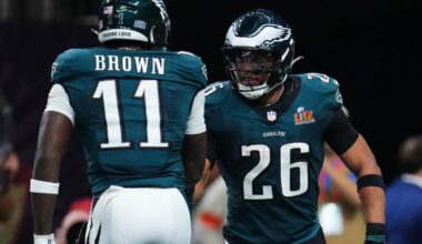 A.J. Brown to Saquon Barkley: “I know it ain’t easy, but we gotta do this again”