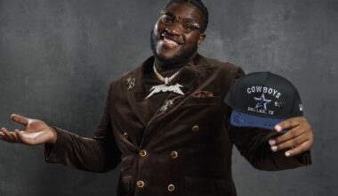 Dallas Cowboys rookie draft class ratings in College Football 25