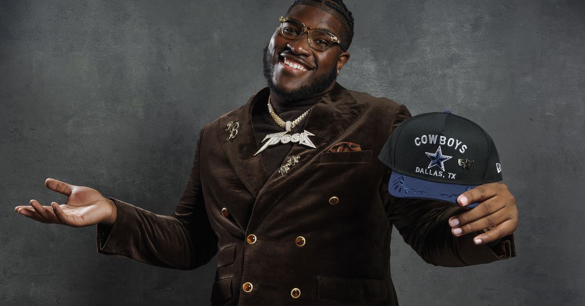 Dallas Cowboys rookie draft class ratings in College Football 25