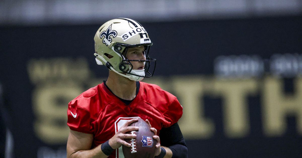 Saints QB Tyler Shough signs 4-year contract