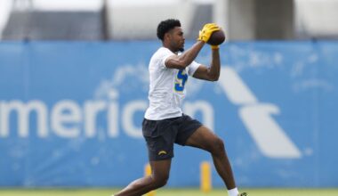 Chargers rookie Tre Harris holds out as 30 NFL second-rounders remain unsigned