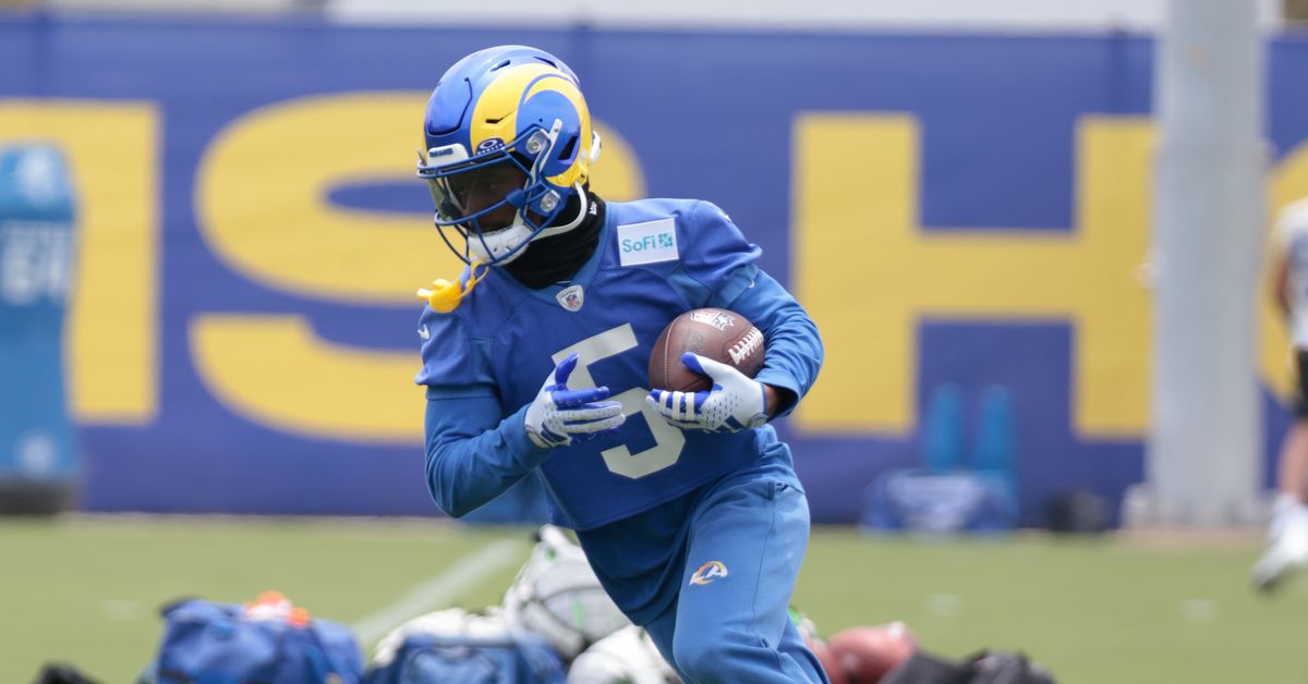 Rams WR Tutu Atwell is training with Lamar Jackson and Zay Flowers