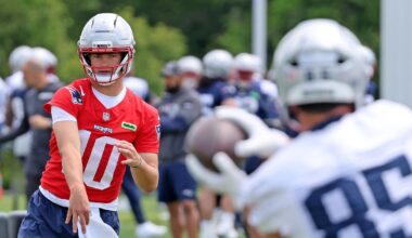 Hunter Henry encouraged by Drake Maye-led summer throwing sessions