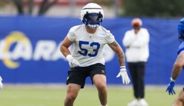 Rams training camp: Nate Landman emerging as favorite to start at MLB