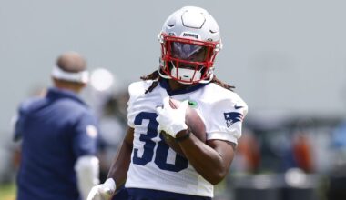 Patriots 2025 training camp preview: Rhamondre Stevenson looking to return to form