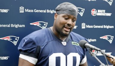 Slimmed-down Christian Barmore ready to dominate along Patriots D-line