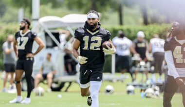 Saints WR Chris Olave looking to prove himself ahead of a contract extension