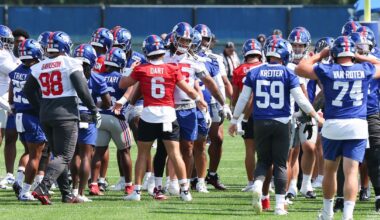 The A-B-Cs of New York Giants training camp