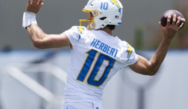 Los Angeles Chargers crack top 10 in latest NFL power rankings