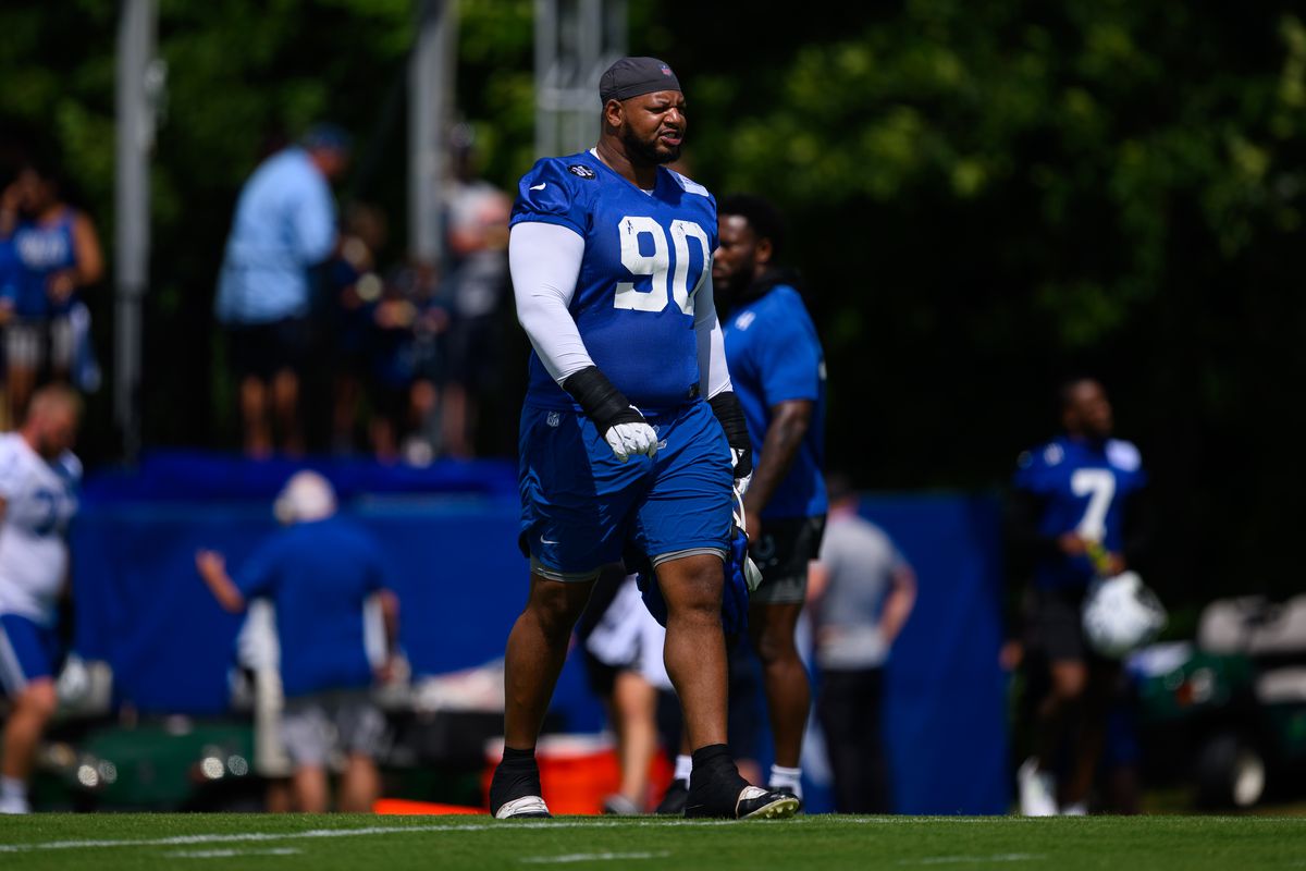 NFL: JUL 26 Indianapolis Colts Training Camp