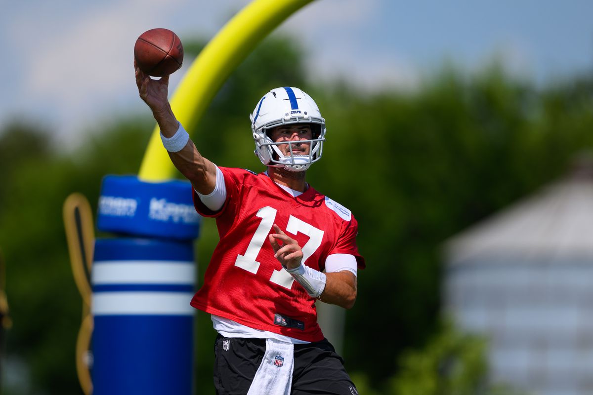 NFL: JUL 26 Indianapolis Colts Training Camp