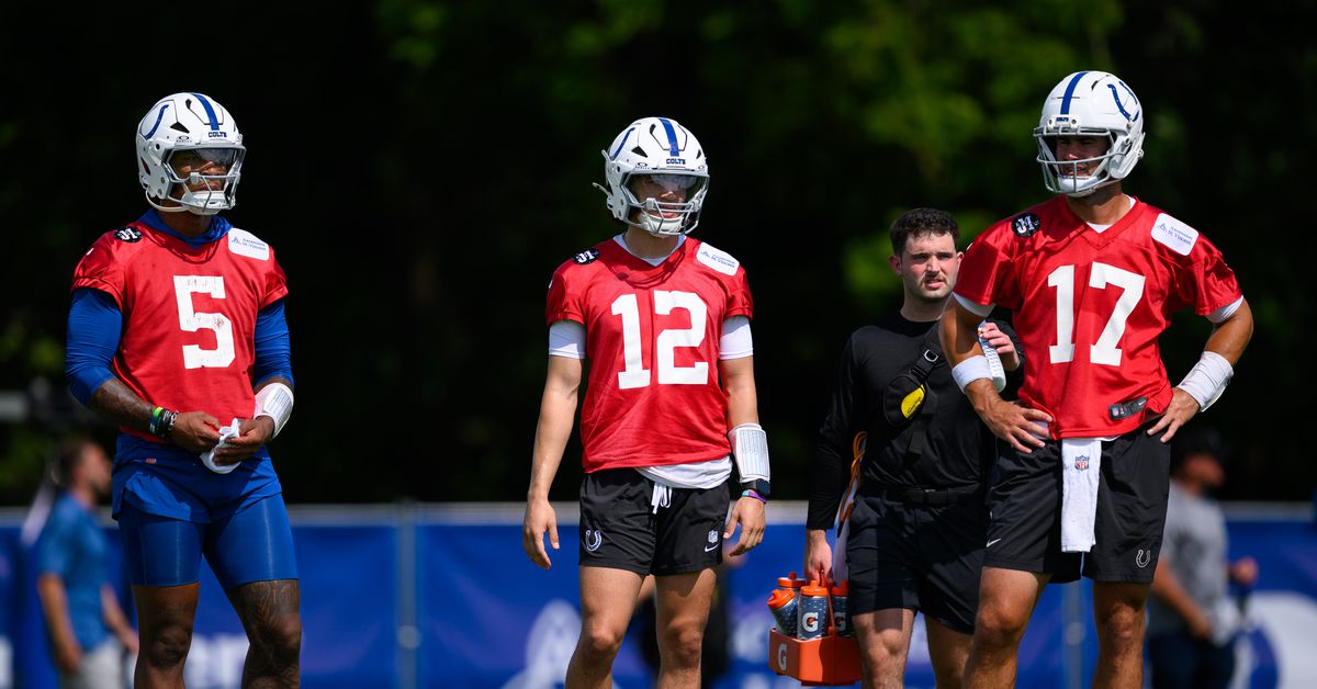 Colts’ offense appears inconsistent to start camp