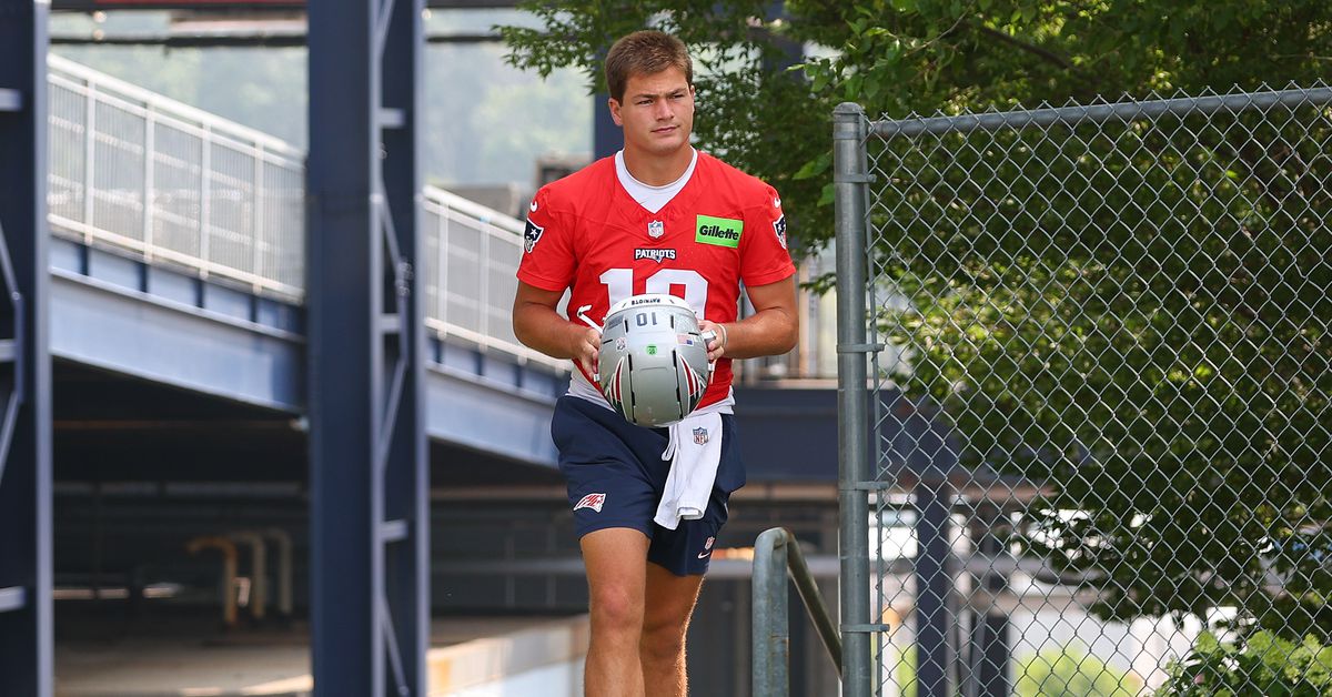 Patriots QB Drake Maye explains what he learned from Tom Brady