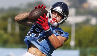 Titans WR Xavier Restrepo isn’t a lock to make the 53-man roster