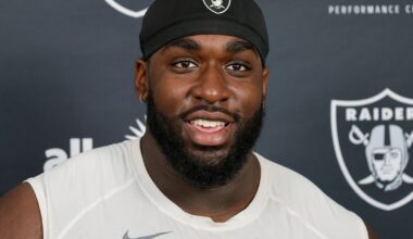 Raiders News: DJ Glaze loves the challenge of facing Maxx Crosby in practice