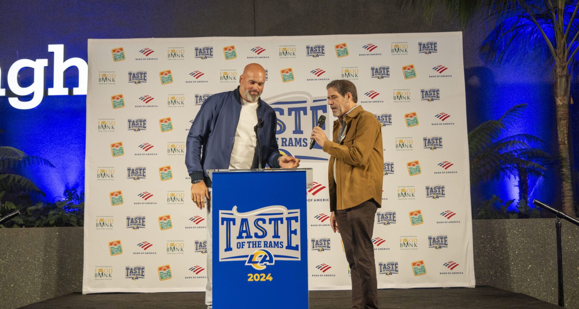 Andrew Whitworth, LA Rams, Chefs and the Food Bank Raise Funds to Combat Food Insecurity