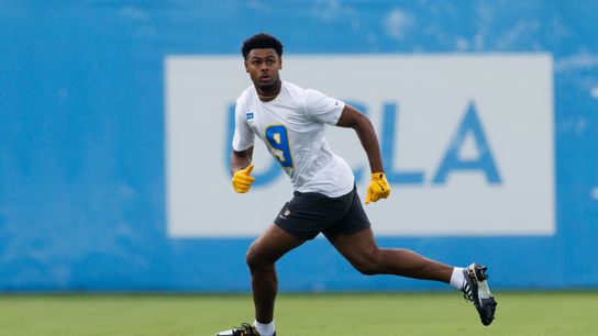 Tre Harris #9 of the Los Angeles Chargers runs a route during the Los Angeles Chargers offseason workouts at The Bolt on May 12, 2025 in El Segundo, California. Tre Harris #9 of the Los Angeles Chargers runs a route during the Los Angeles Chargers offseason workouts at The Bolt on May 12, 2025 in El Segundo, California.