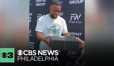 A Montco household is now divided between Eagles and Giants fans — and Saquon Barkley is to blame