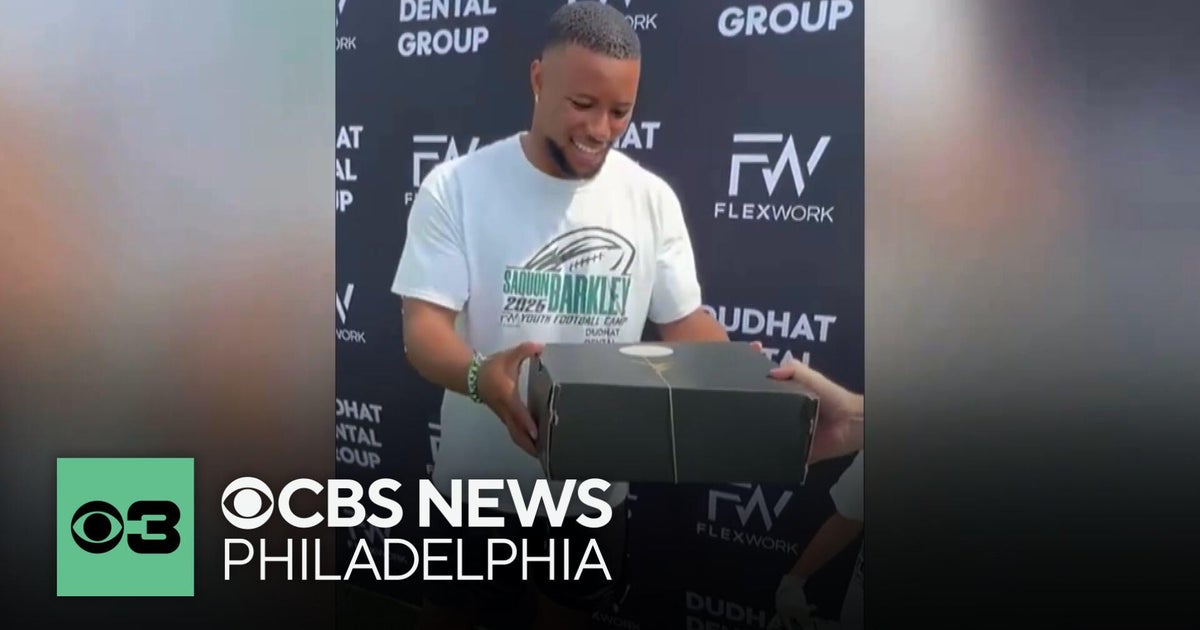 A Montco household is now divided between Eagles and Giants fans — and Saquon Barkley is to blame