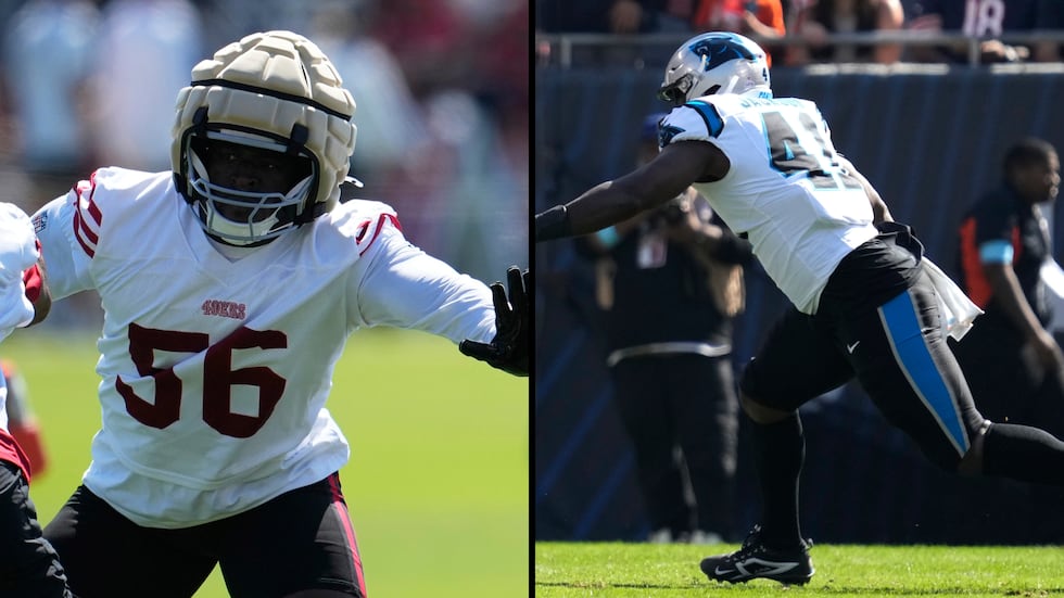 Tarron Jackson joined the 49ers this offseason after he played in three games with Carolina in...