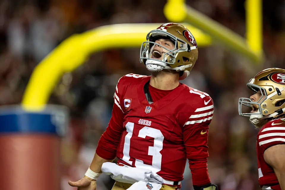 Brock Purdy is now one of the highest-paid quarterbacks in NFL history. (Photo by Michael Owens/Getty Images)