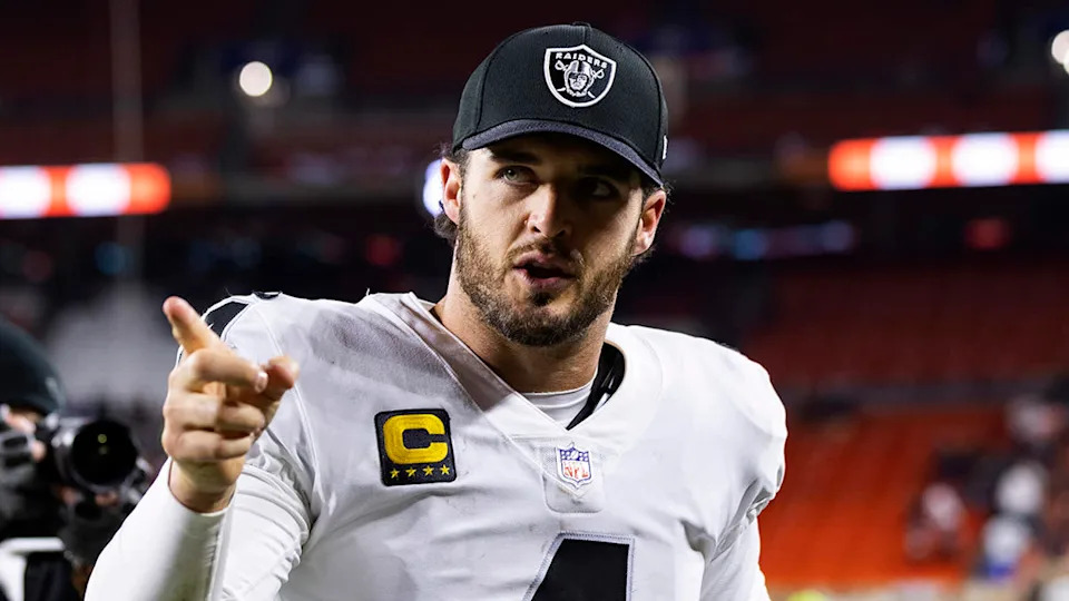 Former Las Vegas Raiders QB Derek Carr.Scott Galvin-Imagn Images