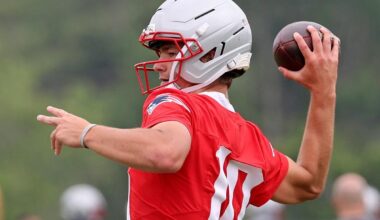 New England Patriots links 7/08/25 - Drake Maye hosts workouts with receivers; QB rankings