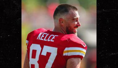 Travis Kelce Shaves Long Hair Before NFL Season