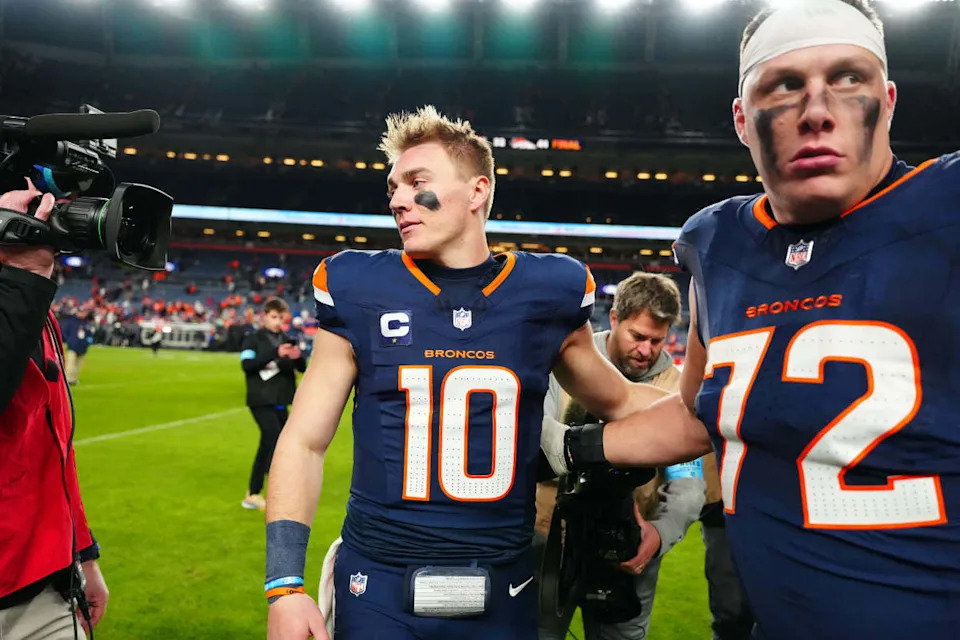 Fan Favorite Garett Bolles heaps praise on "unreal" Bo Nix Ron Chenoy-Imagn