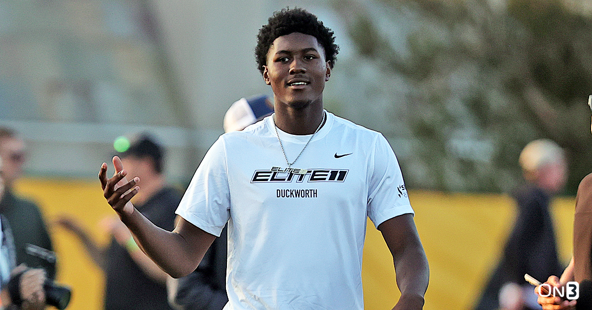 QB Landon Duckworth on campus at South Carolina (Photo: Katie Dugan