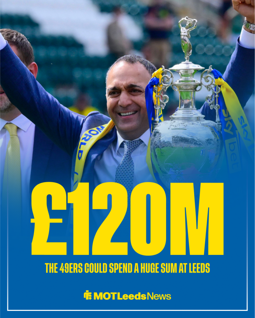 The 49ers could spend big at Leeds this summer.