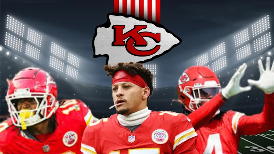 Patrick Mahomes, Isiah Pacheco, Rashee RiceBy Tony Fisher