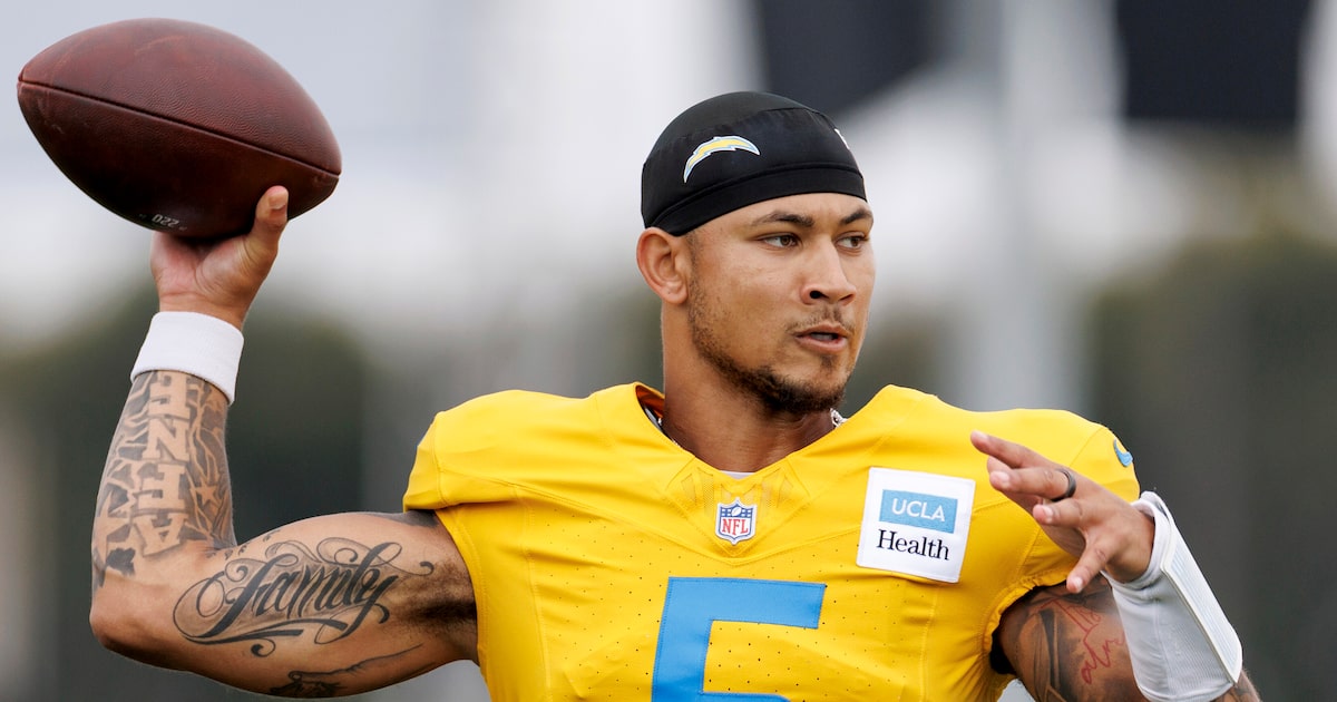 Former Cowboys QB Trey Lance set to start for Chargers in Thursday’s Hall of Fame Game