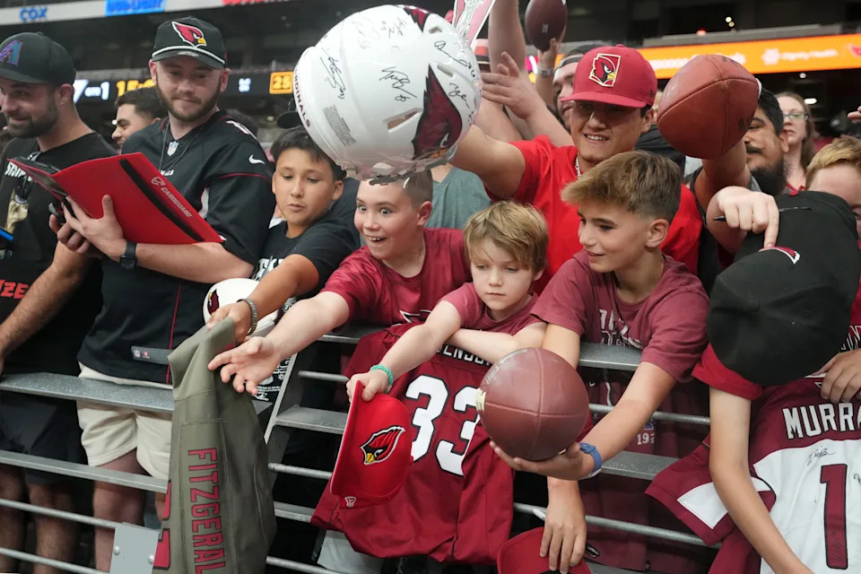 The Arizona Cardinals open the preseason on Aug. 9 against the Kansas City Chiefs.