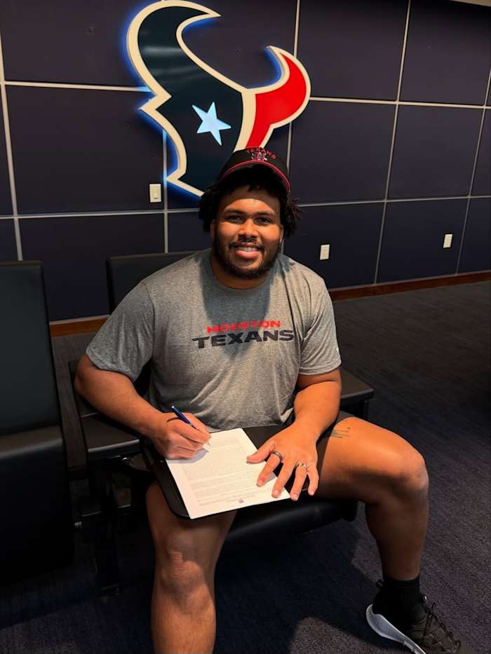 Texans rookie Kyonte Hamilton undergoing leg surgery Thursday, expected to be placed on injured reserve